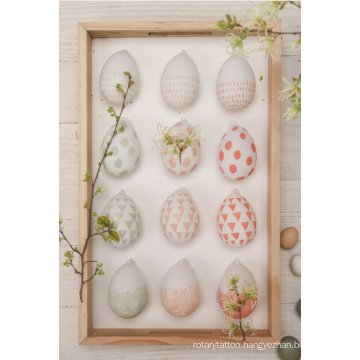 Colorful Easter Hanging Egg Decorations